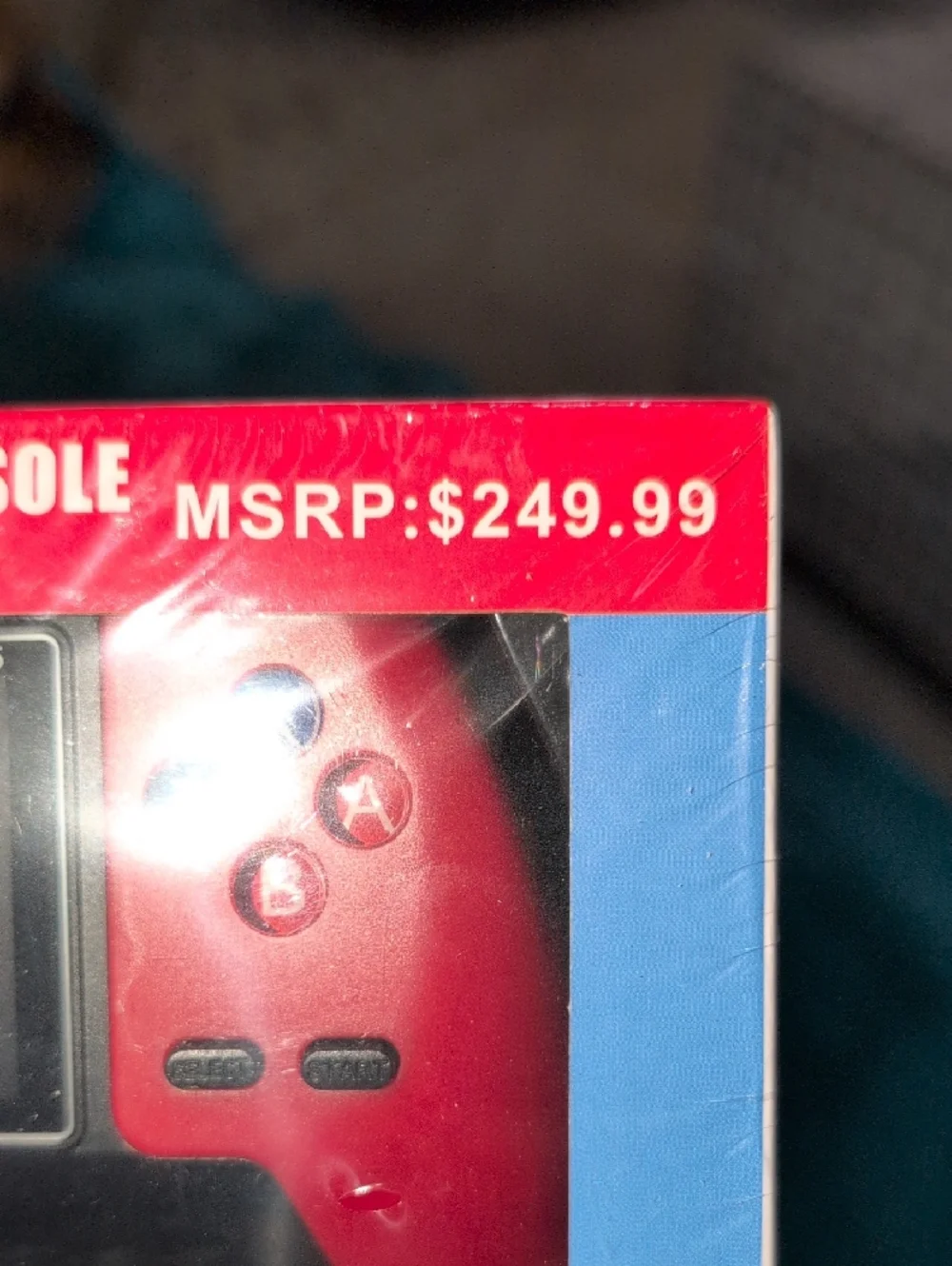 P5 ControllerView Retro Console Handheld - Red - New - 540 Games